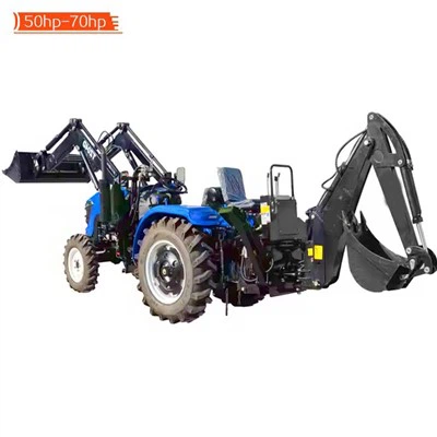 ایک فارم میں یوٹیلیٹی ٹریکٹر